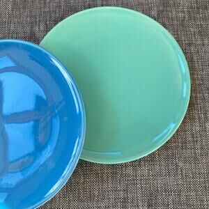 Pair‎ of Threshold 7" Dessert Appetizer Charcuterie Party Small Plates